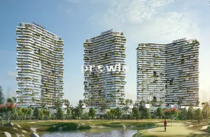 Apartment - 1 Bedroom - 1 Bathroom for sale in Golf Greens 1 - Tower A - Golf Greens - DAMAC Hills - Dubai