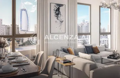 Apartment - 1 Bedroom - 1 Bathroom for sale in Jadeel - Madinat Jumeirah Living - Umm Suqeim - Dubai