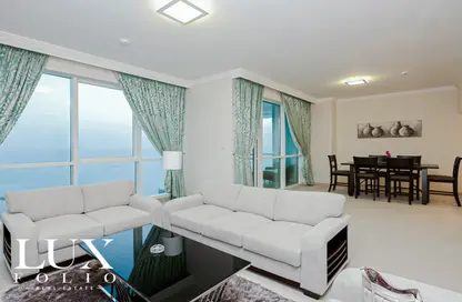 Apartment - 2 Bedrooms - 3 Bathrooms for rent in Al Bateen Residences - Jumeirah Beach Residence - Dubai