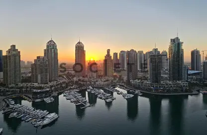 Apartment - 2 Bedrooms - 3 Bathrooms for rent in Iris Blue - Dubai Marina - Dubai