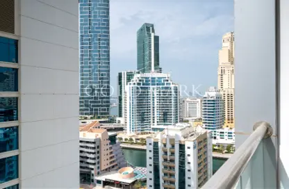 Apartment - 1 Bedroom - 2 Bathrooms for rent in DEC Tower 1 - DEC Towers - Dubai Marina - Dubai