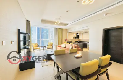 Apartment - 1 Bedroom - 2 Bathrooms for rent in Al Jowhara Tower - Corniche Road - Abu Dhabi