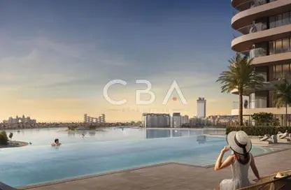 Apartment - 1 Bedroom - 1 Bathroom for sale in Seapoint - EMAAR Beachfront - Dubai Harbour - Dubai