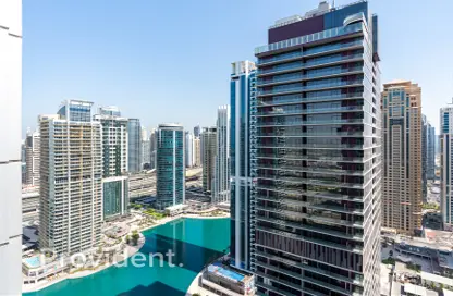 Apartment - 1 Bedroom - 2 Bathrooms for rent in Dubai Star - JLT Cluster L - Jumeirah Lake Towers - Dubai