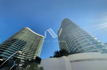 Apartment - 1 Bedroom - 2 Bathrooms for rent in Beach Towers - Shams Abu Dhabi - Al Reem Island - Abu Dhabi