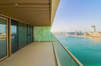 Apartment - 1 Bedroom - 2 Bathrooms for rent in Grand Bleu Tower 2 - EMAAR Beachfront - Dubai Harbour - Dubai