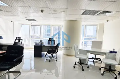 Office Space - Studio - 1 Bathroom for rent in Goldcrest Executive - JLT Cluster C - Jumeirah Lake Towers - Dubai