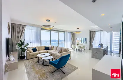 Apartment - 3 Bedrooms - 4 Bathrooms for sale in Beach Isle - EMAAR Beachfront - Dubai Harbour - Dubai