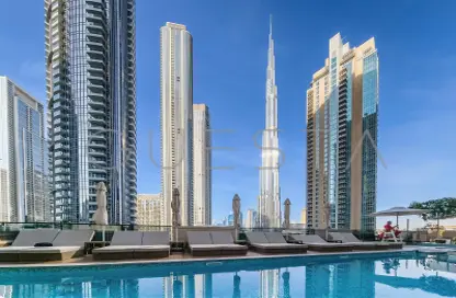 Apartment - 1 Bedroom - 1 Bathroom for rent in Act Towers - Opera District - Downtown Dubai - Dubai