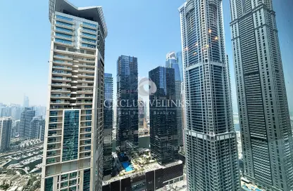 Apartment - 1 Bedroom - 2 Bathrooms for rent in MAG 218 - Dubai Marina - Dubai