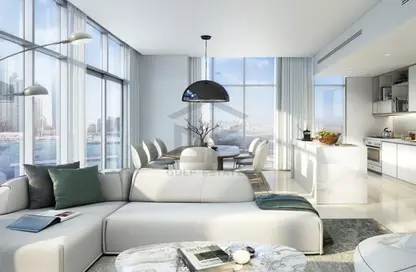 Apartment - 1 Bedroom - 1 Bathroom for sale in Seapoint - EMAAR Beachfront - Dubai Harbour - Dubai