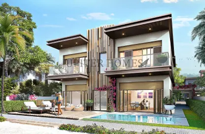 Townhouse - 5 Bedrooms - 6 Bathrooms for sale in Nice - Damac Lagoons - Dubai