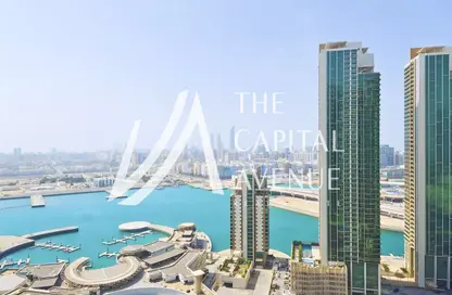 Apartment - 1 Bedroom - 2 Bathrooms for rent in Al Maha Tower - Marina Square - Al Reem Island - Abu Dhabi