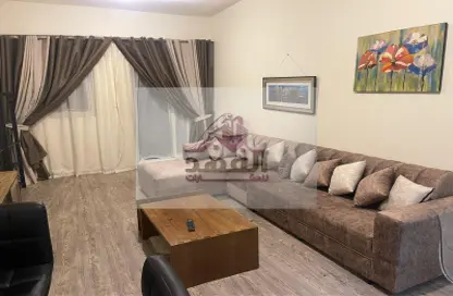 Apartment - 1 Bedroom - 2 Bathrooms for rent in Tower A2 - Ajman Pearl Towers - Ajman Downtown - Ajman