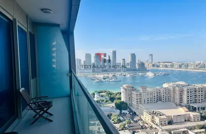 Apartment - 1 Bedroom - 2 Bathrooms for rent in Ocean Heights - Dubai Marina - Dubai