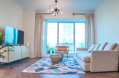 Apartment - 2 Bedrooms - 3 Bathrooms for rent in Aurora Tower - Marina Promenade - Dubai Marina - Dubai