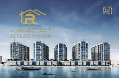 Apartment - 2 Bedrooms - 3 Bathrooms for sale in Ajman Creek Towers - Al Rashidiya 1 - Al Rashidiya - Ajman