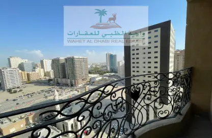 Apartment - 3 Bedrooms - 3 Bathrooms for rent in Al Taawoon Tower 2 - Al Taawoon Towers - Al Khan - Sharjah