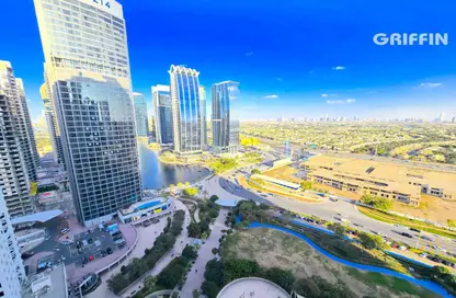 Apartment - Studio - 1 Bathroom for rent in New Dubai Gate 1 - JLT Cluster Q - Jumeirah Lake Towers - Dubai