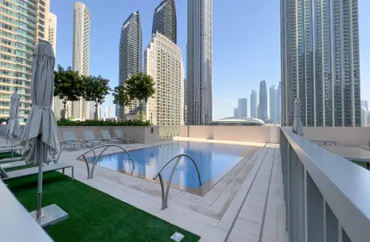 Pool image for: Apartment - 1 Bedroom - 1 Bathroom for rent in Forte 2 - Forte - Downtown Dubai - Dubai, Image 1