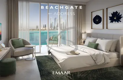 Apartment - 1 Bedroom - 1 Bathroom for sale in Beachgate by Address - EMAAR Beachfront - Dubai Harbour - Dubai