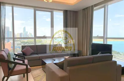 Apartment - 2 Bedrooms - 3 Bathrooms for rent in Al Jowhara Tower - Corniche Road - Abu Dhabi