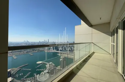 Apartment - 3 Bedrooms - 5 Bathrooms for rent in Marina Blue Tower - Marina Square - Al Reem Island - Abu Dhabi