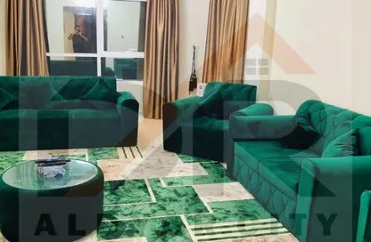 Apartment - 1 Bedroom - 2 Bathrooms for rent in Al Rashidiya Towers - Ajman Downtown - Ajman