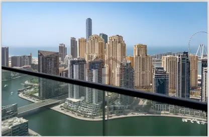 Apartment - 3 Bedrooms - 4 Bathrooms for rent in Vida Residences Dubai Marina - Dubai Marina - Dubai