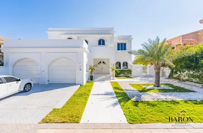 Villa - 4 Bedrooms - 5 Bathrooms for rent in Canal Cove Frond D - Canal Cove Villas - Palm Jumeirah - Dubai