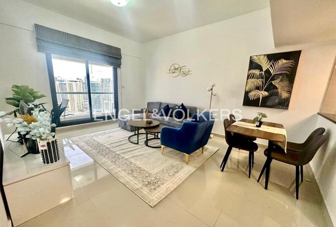 Apartment - 1 Bedroom - 2 Bathrooms for rent in Escan Tower - Dubai Marina - Dubai