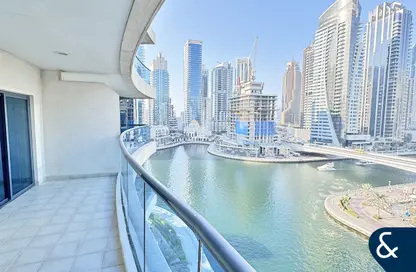 Apartment - 1 Bedroom - 2 Bathrooms for rent in Time Place Tower - Dubai Marina - Dubai