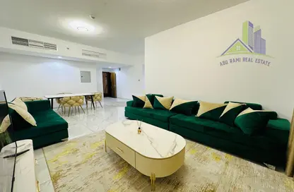 Apartment - 1 Bedroom - 2 Bathrooms for rent in Ajman Corniche Residences - Ajman Corniche Road - Ajman