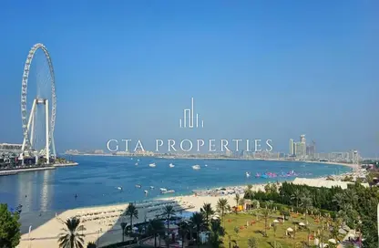 Apartment - 2 Bedrooms - 3 Bathrooms for rent in Al Bateen Residences - Jumeirah Beach Residence - Dubai