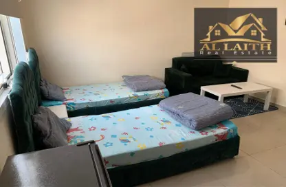 Apartment - 1 Bathroom for rent in Ajman Global City - Al Alia - Ajman