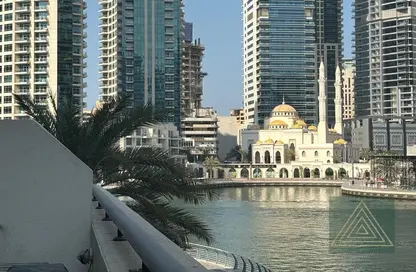 Apartment - 2 Bedrooms - 3 Bathrooms for rent in Time Place Tower - Dubai Marina - Dubai