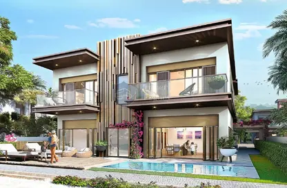 Townhouse - 5 Bedrooms - 5 Bathrooms for sale in Costa Brava 1 - Costa Brava at DAMAC Lagoons - Damac Lagoons - Dubai