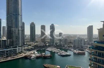 Apartment - 1 Bathroom for sale in Sparkle Tower 2 - Sparkle Towers - Dubai Marina - Dubai