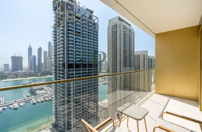 Apartment - 1 Bedroom - 2 Bathrooms for rent in Grand Bleu Tower 2 - EMAAR Beachfront - Dubai Harbour - Dubai