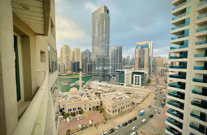 Apartment - 1 Bedroom - 2 Bathrooms for rent in Manchester Tower - Dubai Marina - Dubai