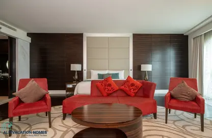 النزل و الشقق الفندقية - 2 غرف نوم - 3 حمامات للايجار في ماريوت للشقق الفندقية - الجداف - دبي