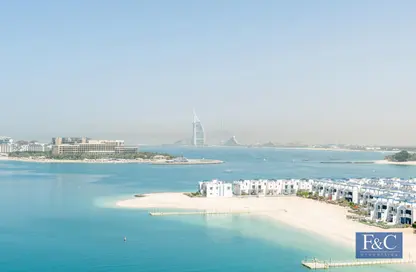 Apartment - 2 Bedrooms - 2 Bathrooms for rent in Al Haseer - Shoreline Apartments - Palm Jumeirah - Dubai