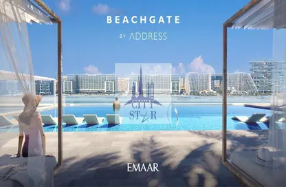 Apartment - 3 Bedrooms - 3 Bathrooms for sale in Beachgate by Address - EMAAR Beachfront - Dubai Harbour - Dubai