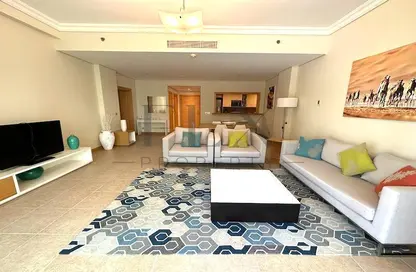 Apartment - 1 Bedroom - 2 Bathrooms for rent in Al Das - Shoreline Apartments - Palm Jumeirah - Dubai