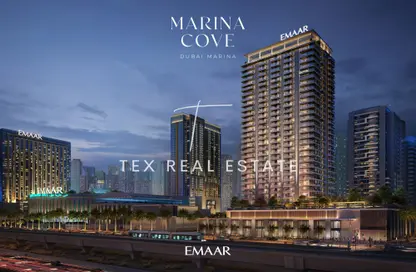 Apartment - 2 Bedrooms - 3 Bathrooms for sale in Marina Cove - Dubai Marina - Dubai