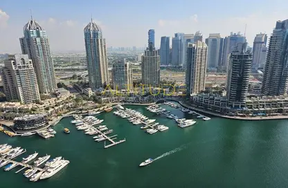 Apartment - 3 Bedrooms - 5 Bathrooms for sale in Iris Blue - Dubai Marina - Dubai