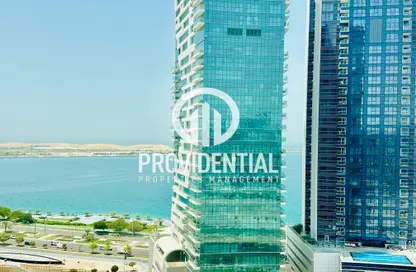 Apartment - 1 Bedroom - 2 Bathrooms for rent in Al Jowhara Tower - Corniche Road - Abu Dhabi