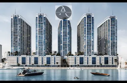 Apartment - 1 Bedroom - 2 Bathrooms for sale in Ajman Creek Towers - Al Rashidiya 1 - Al Rashidiya - Ajman