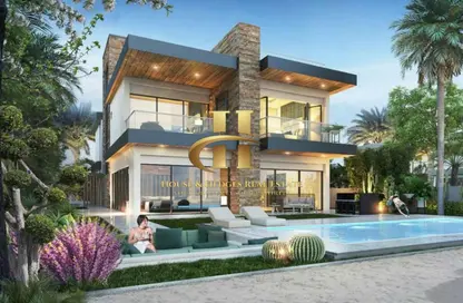 Townhouse - 4 Bedrooms - 3 Bathrooms for sale in Costa Brava 1 - Costa Brava at DAMAC Lagoons - Damac Lagoons - Dubai