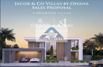 Villa - 3 Bedrooms - 5 Bathrooms for sale in Jacob  and  Co. Beachfront Living - AlJurf - Ghantoot - Abu Dhabi